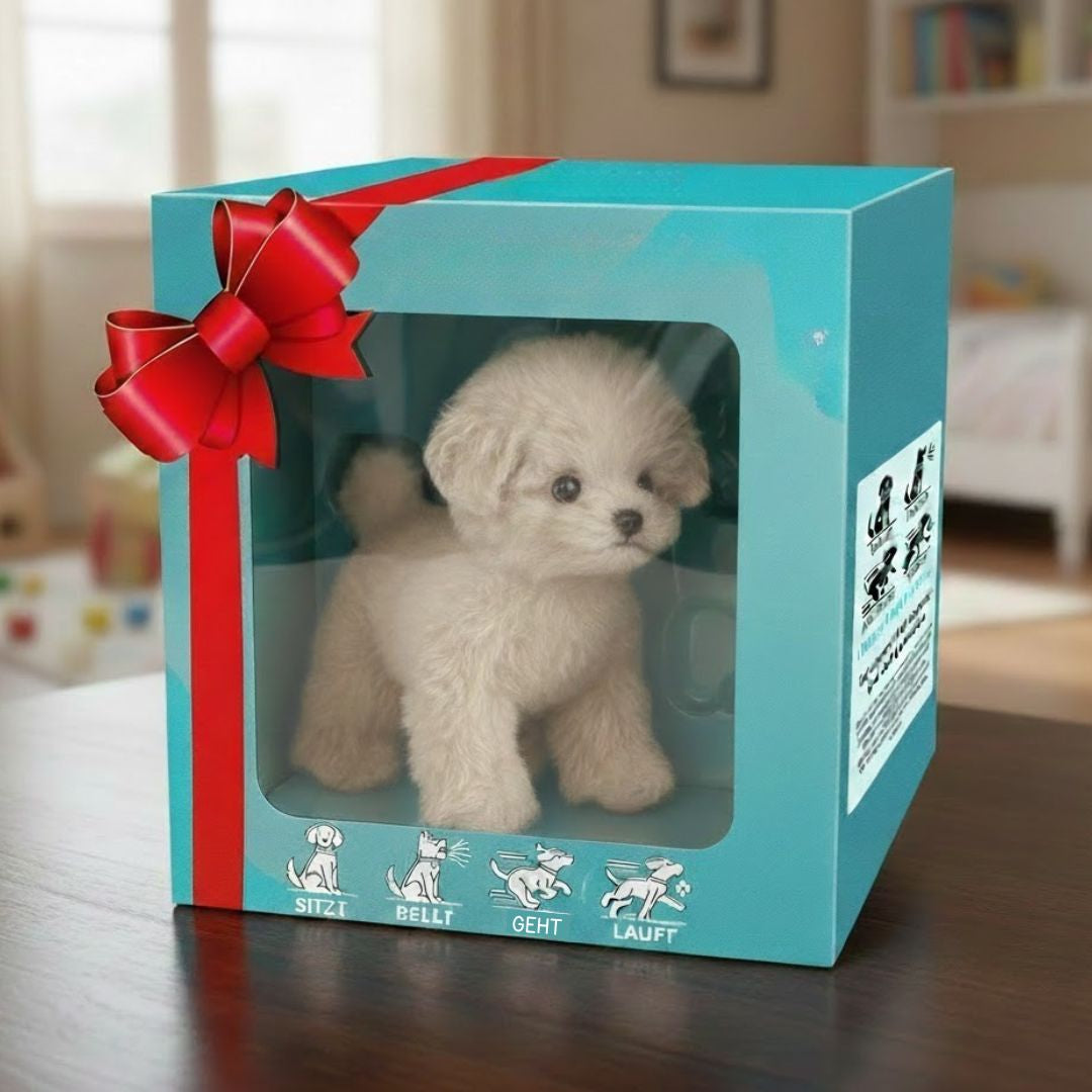 Bruno – A lifelike cuddly dog that barks, walks and reacts