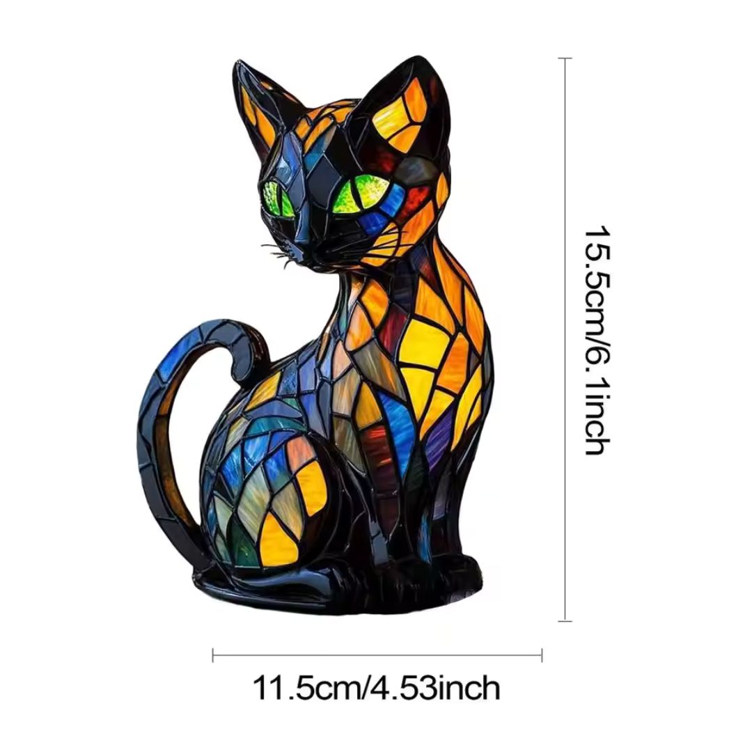 Luminous cat – handmade lamp that makes hearts shine