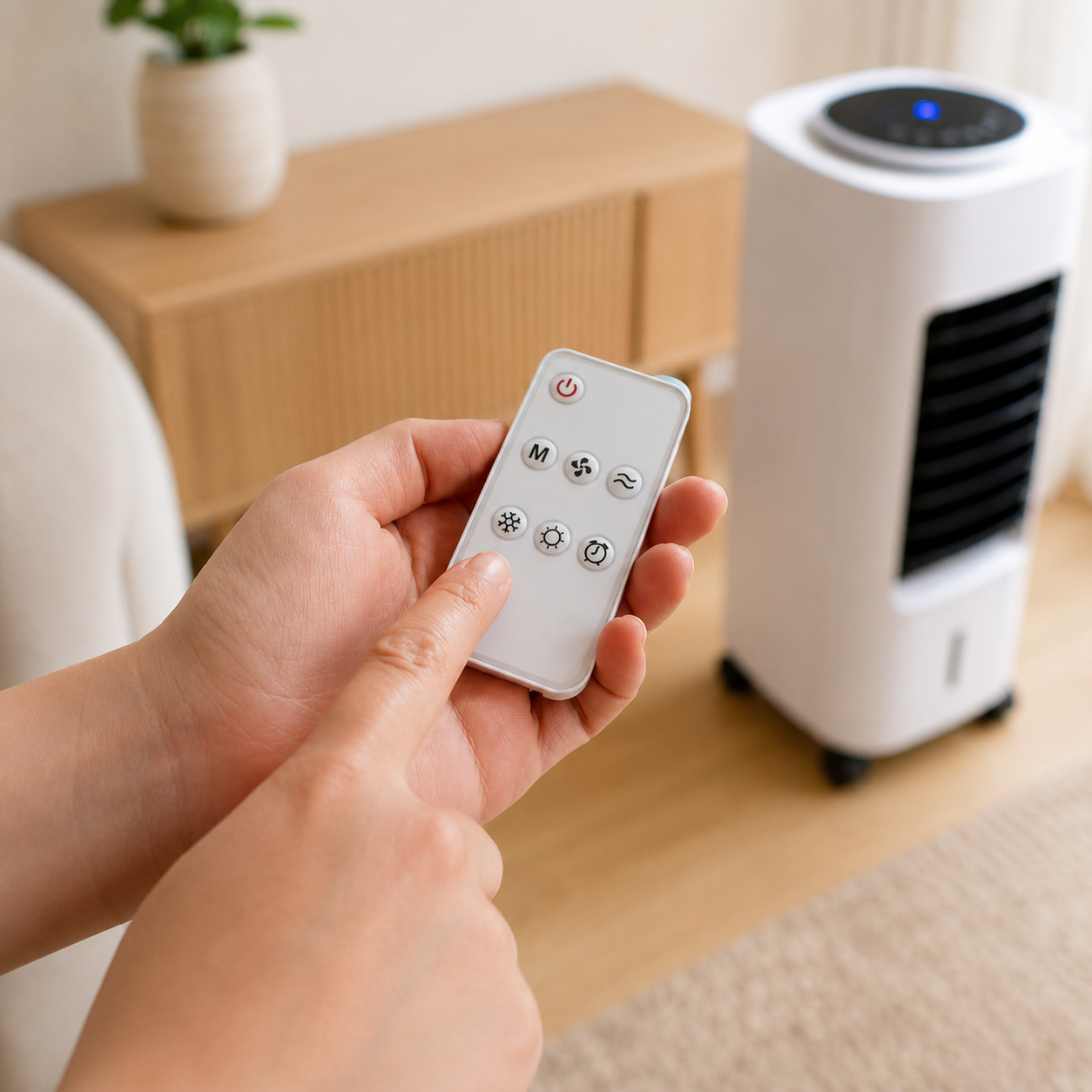 KlimaFresh – Mobile air cooler – No installation required | Cools up to 50 m²