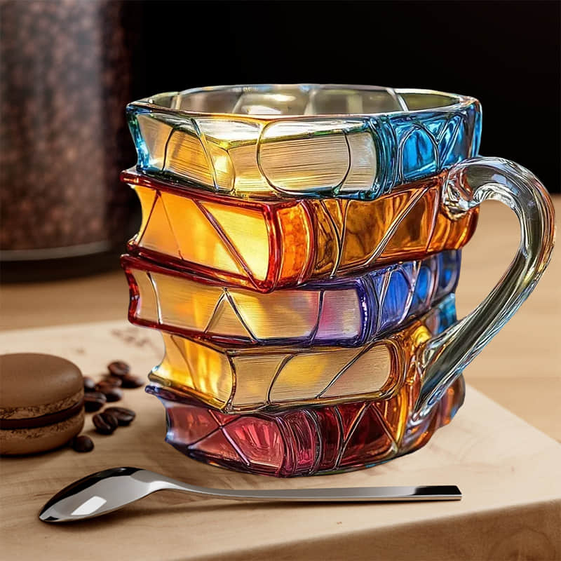 Handmade 3D Reading Luck Mug – Original