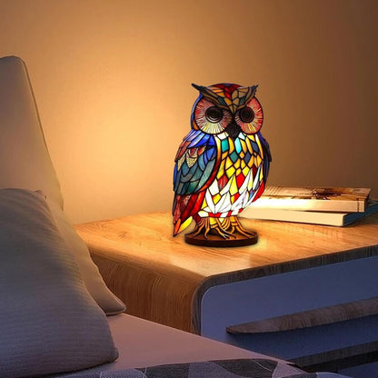 Light Owl - handmade lamp that makes hearts shine