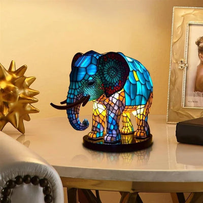 Customer with Light Elephant