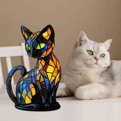 Luminous cat – handmade lamp that makes hearts shine