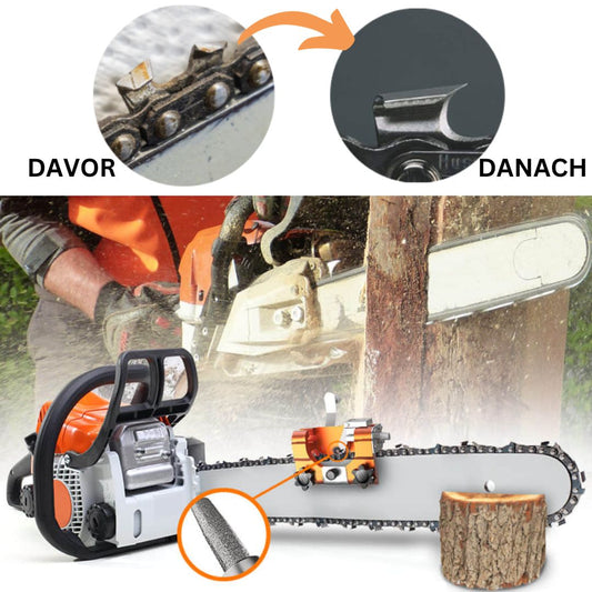 ProfiSaw – the original – universal chain sharpener for every chainsaw