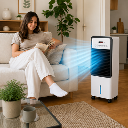InstaCool Max - Mobile all-round air conditioner – Cools in summer, heats in winter | No installation required