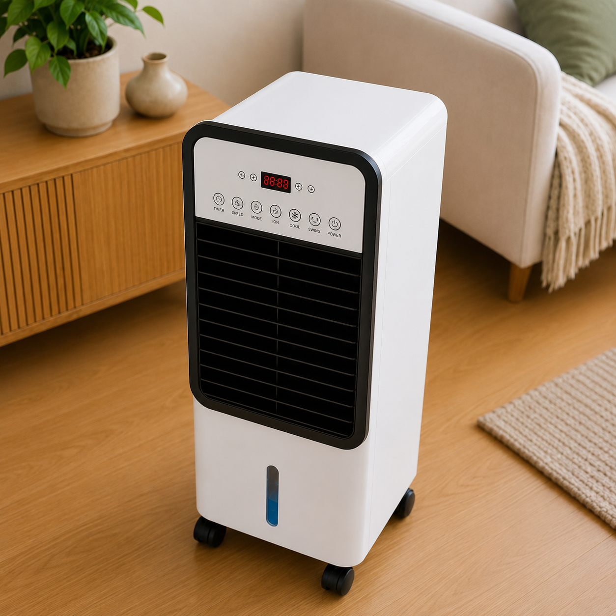 InstaCool Max - Mobile all-round air conditioner – Cools in summer, heats in winter | No installation required