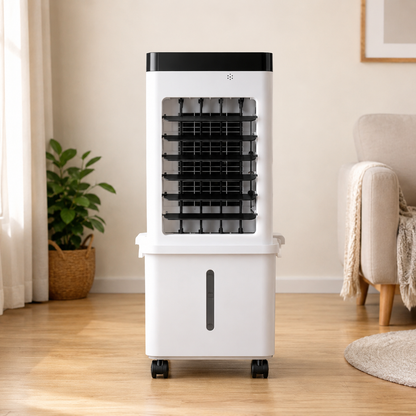 KlimaFlow Mobile – Portable Air Cooler – No Installation Required | Cools Rooms Up to 50 m²