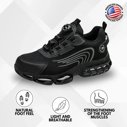 SafeStep - ergonomic and pain-relieving safety shoe - certified according to EN ISO 20345