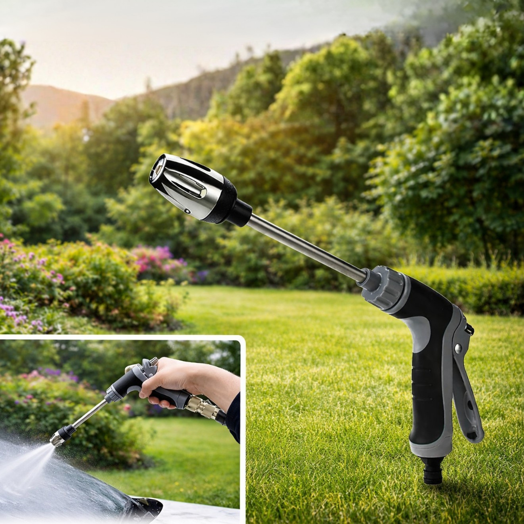 Turbowasher - Powerful high-pressure cleaner for any garden hose