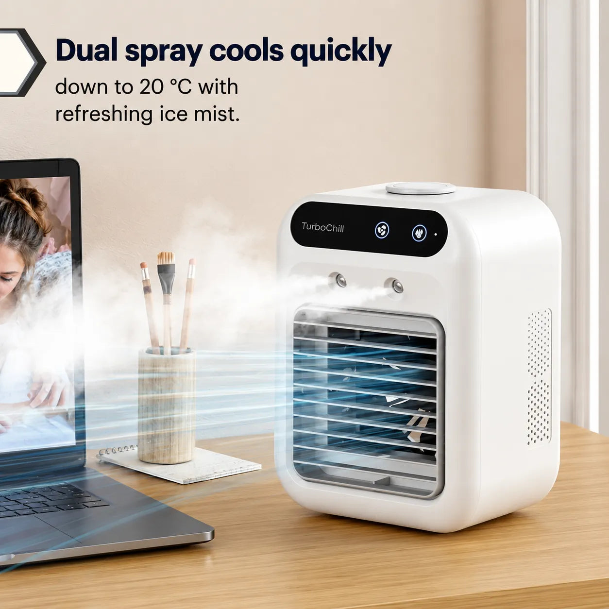 TurboChill - portable mini air conditioner - the original